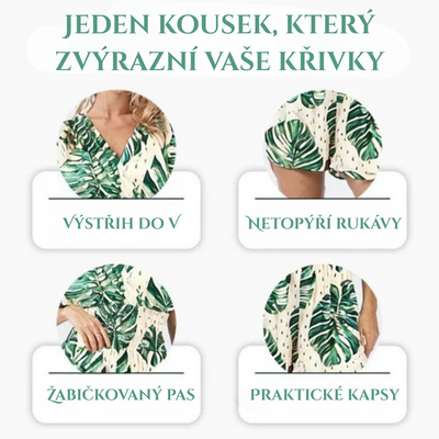 Tereza – Cvetlični poletni kombinezon