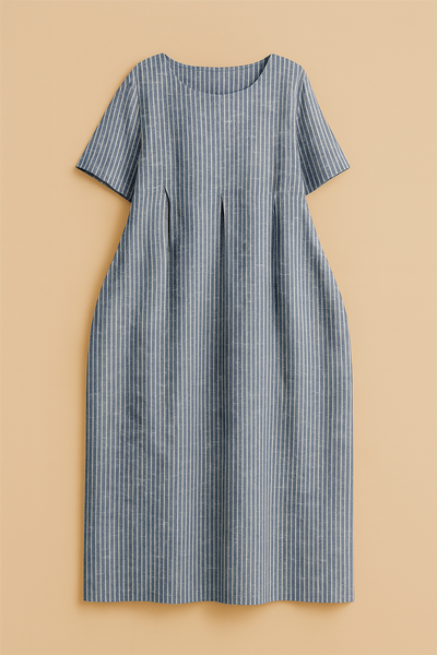 Tempest – Vintage poletna obleka s črtami