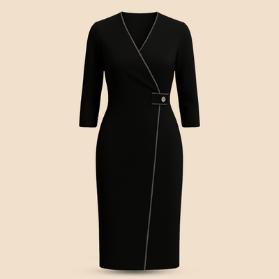 Liat – Maxi obleka z elegantnim V-izrezom
