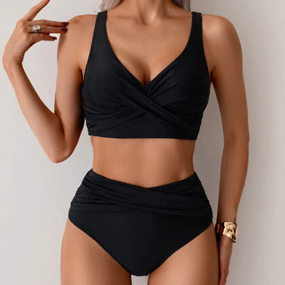 Elegantni oblikovalni bikini komplet – Samozavest za vsako postavo