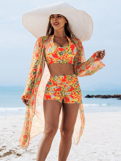 Isla – Elegantni 3-delni plažni komplet